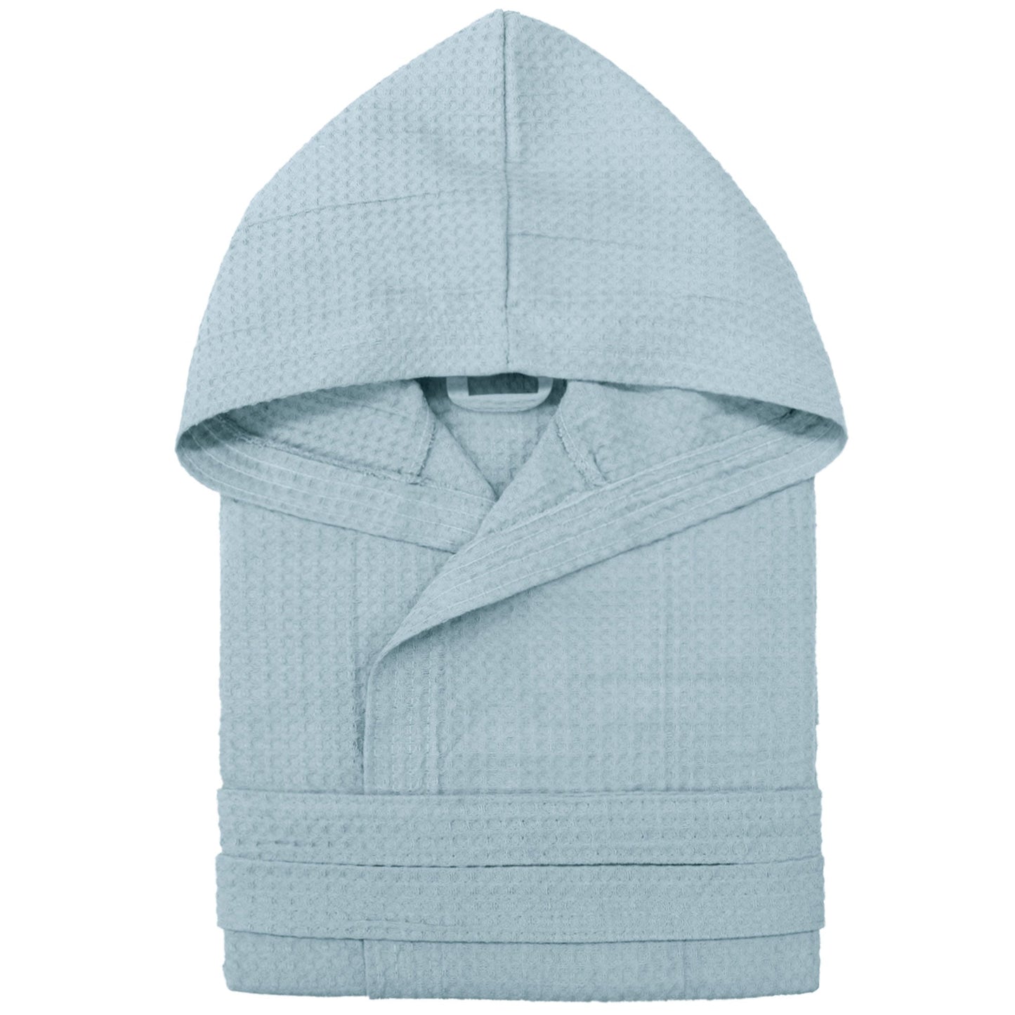 Accappatoio Nido d’Ape Unisex Uomo Donna leggero con Cappuccio e tasche 7130