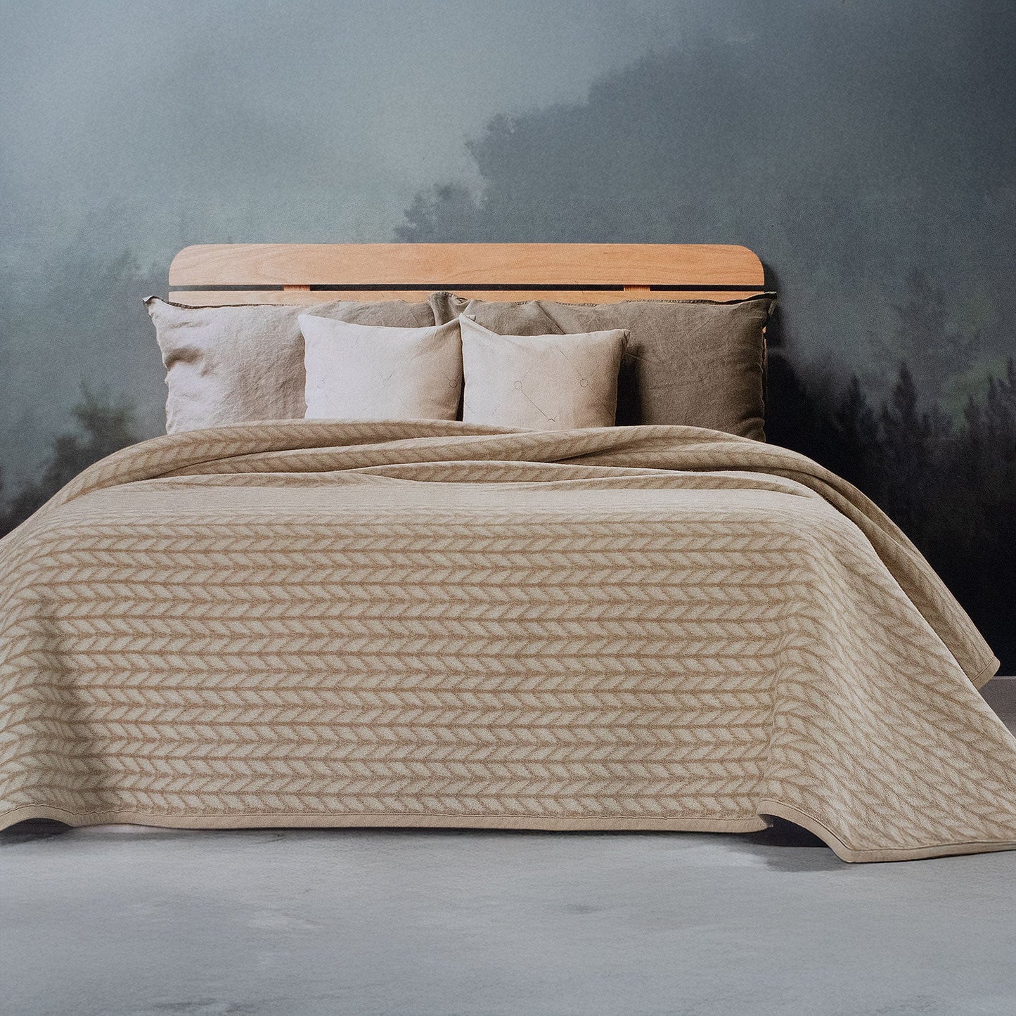 Coperta invernale misto lana jacquard Blankets singola e matrimoniale 7139