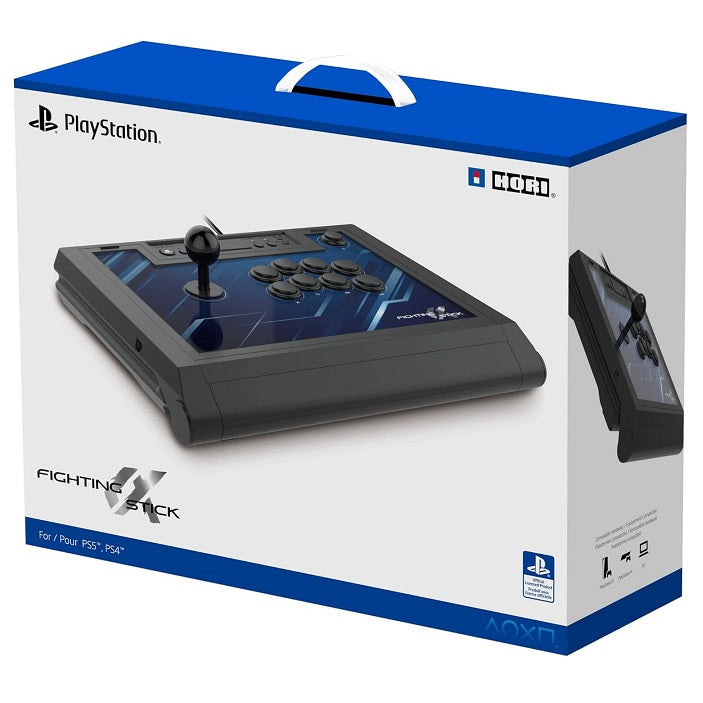 Hori Fighting Stick Alpha Xx Playstation Ps5/Ps4/Pc Joystick Hayabusa Arcade Pad