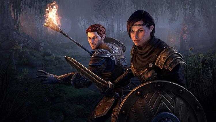 The Elder Scrolls Online Collection Blackwood PS4 PlayStation Game Italian