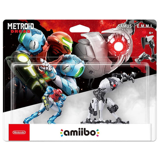 Metroid Dread Samus and E.M.M.I. 2-Pack Amiibo Limited Edition Nintendo Switch Figures