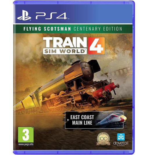 Train Sim World 4 Flying Scotsman Centenary Edition PS4 Game Italian EU New + DLC