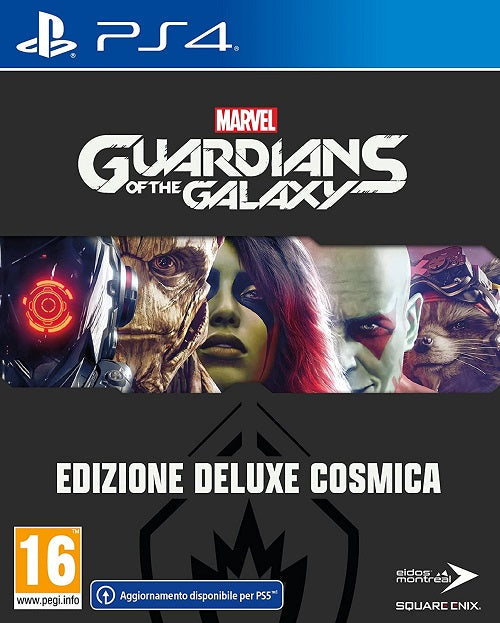 Marvel's Guardians Of The Galaxy Cosmic Deluxe Edition PS4 Italian Video Game