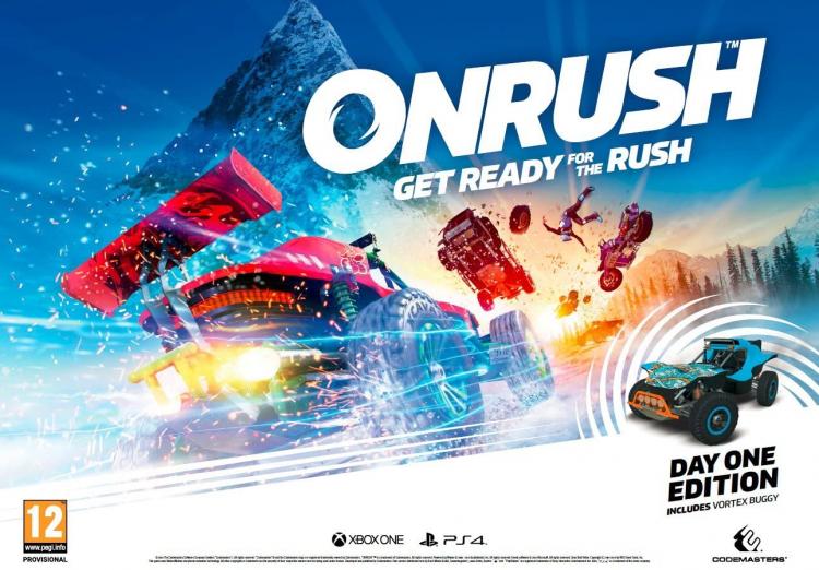 Onrush Day One Edition PS4 Racing Game Playstation 4 Italian Cars New