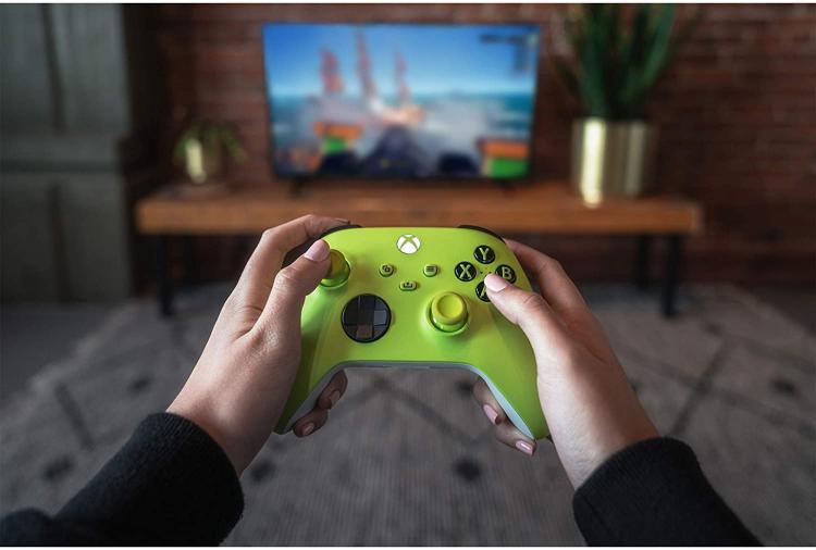 CONTROLLER XBOX SERIE X/S WIRELESS ELECTRIC VOLT EDITION PAD XBOX ONE GIALLO PC