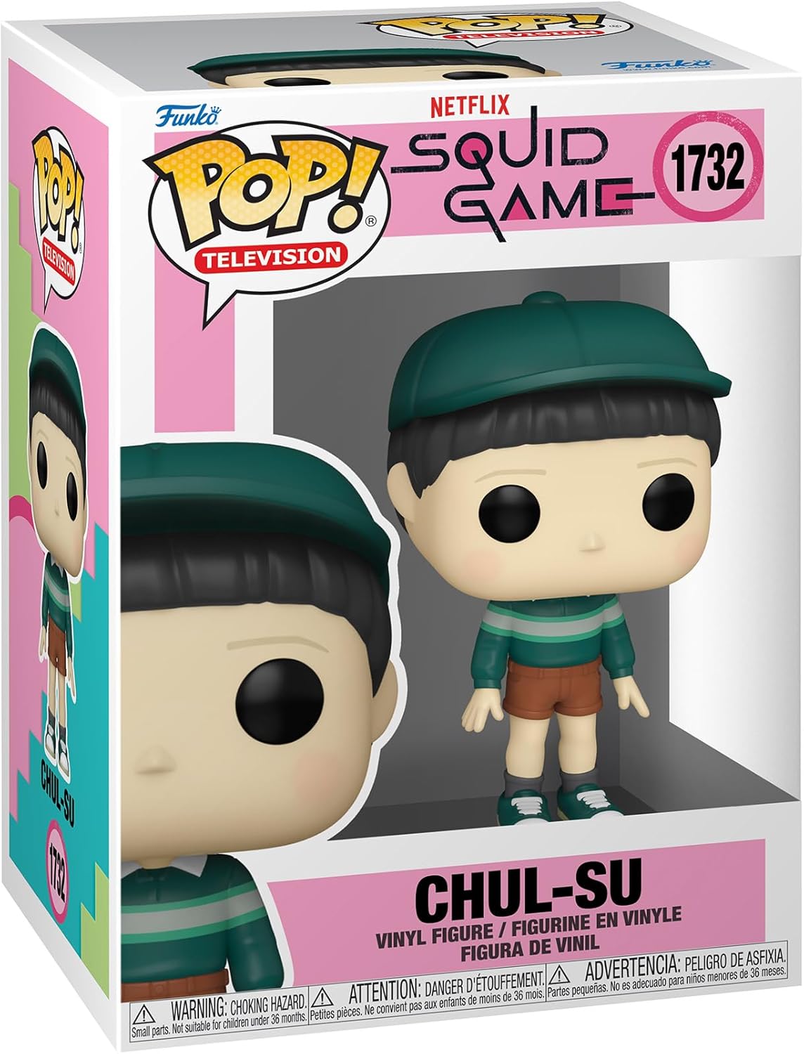 Funko Pop ! Television - Squid Game - (1732) Chul-Su Vinyl Figure 9cm