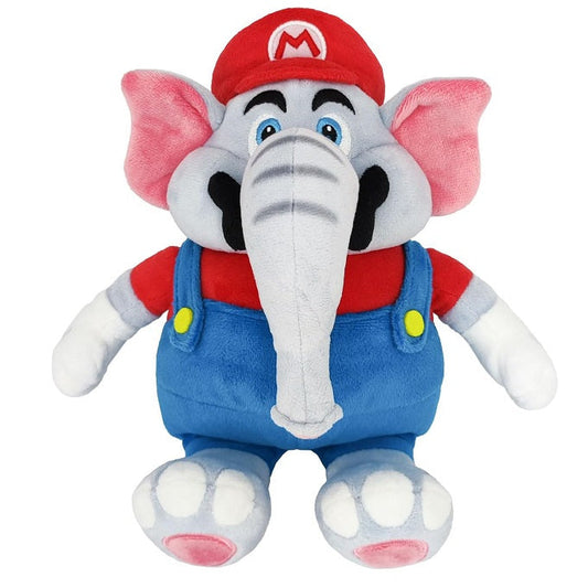 Super Mario Bros. Wonder Peluche Figure Mario Elefant 27cm Nintendo Switch