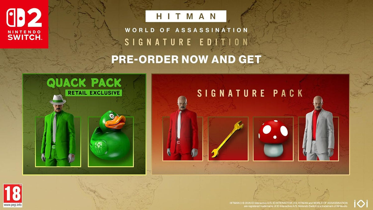 Hitman World of Assassination Signature Edition Nintendo Switch 2 Ita - NSW2 Nuovo