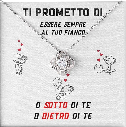 Collana Donna -  Ti Prometto di essere Sempre al tuo Fianco