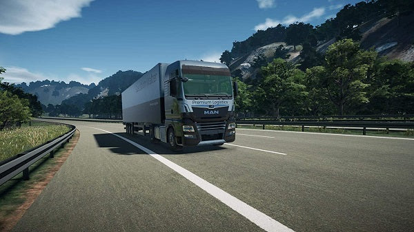 On The Road Truck Simulator PS4 Video Game PlayStation 4 Truck Simulator Italian