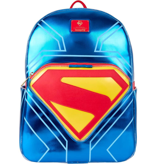 Funko Loungefly Warner Bros - Zainetto DC Superman Glow Full-Size Backpack