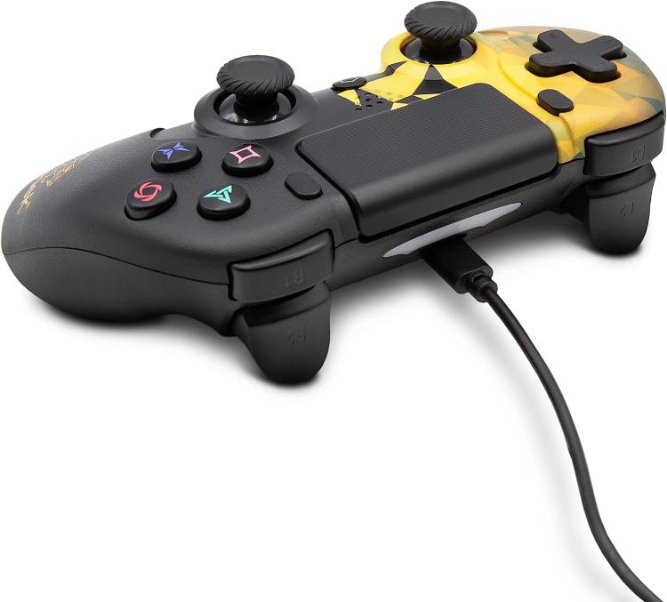 Panthek Controller Ps4 Ps3 Pc Windows Gamepad Wired Dual Vibration Gaming