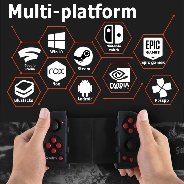 Serafim Controller S1 Gamepad Bluetooth Mobile Nintendo Switch Android Pc Gioco