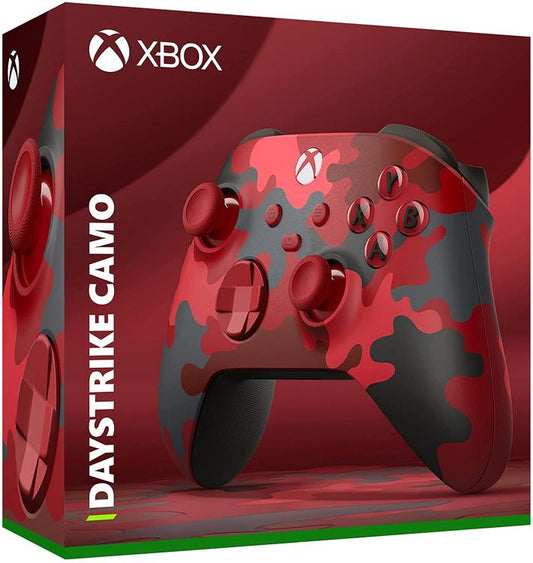 CONTROLLER XBOX SERIE X/S WIRELESS DAYSTRIKE CAMO EDITION PAD XBOX ONE ROSSO