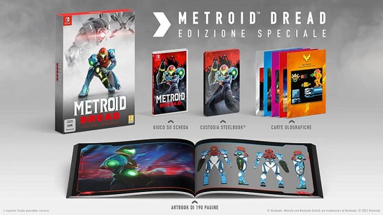 Metroid Dread Bundle Special Edition Videogioco Nintendo Switch Italiano Nuovo