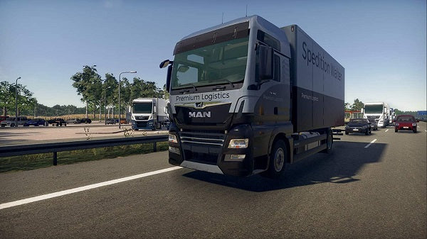 On The Road Truck Simulator PS4 Video Game PlayStation 4 Truck Simulator Italian