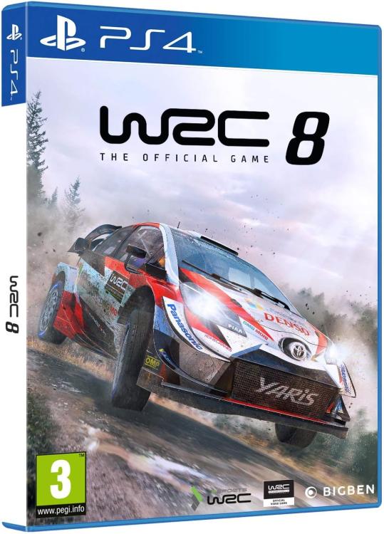 WRC 8 PS4 Rally Video Game Racing Cross Sport Italian GT PlayStation 4