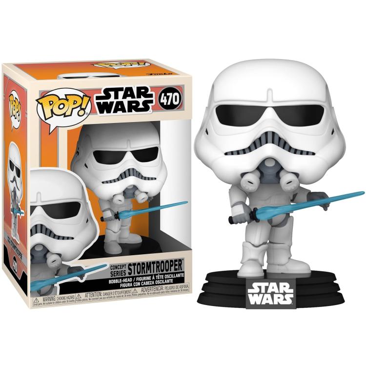 Funko Pop! Star Wars (570) Concept Series Stormtrooper Vinyl Figure 9Cm Statua