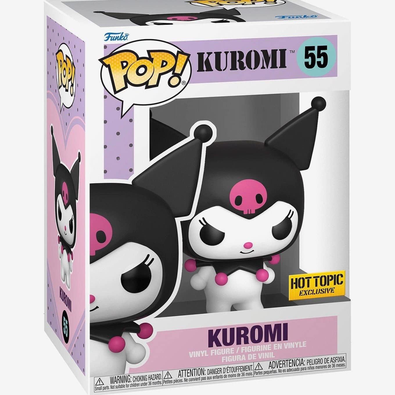 Funko Pop ! Animation Sanrio - (55) Kuromi Hooded Special Edition 9cm