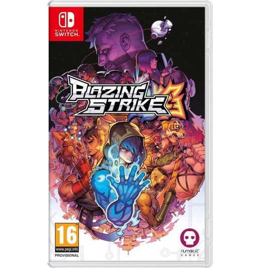 BLAZING STRIKE NINTENDO SWITCH EU IT VIDEO GAME NEW SEALED PEGI 12