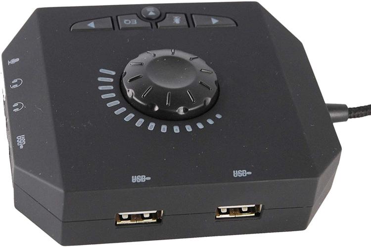 Xtreme Qube Sound Box 7.1 Virtual Surround Control Unit Ps4 Ps3 Xbox One Pc Switch