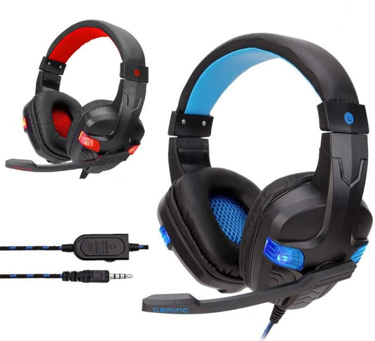 CUFFIA DA GAMING CON MICROFONO STEREO PER PS4 PC XBOX NINETNDO SWITCH SY860MV
