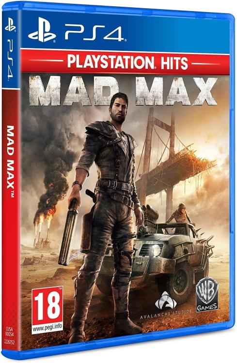 Mad Max PS4 Game Playstation 4 Video Game Multilingual Italian PAL New
