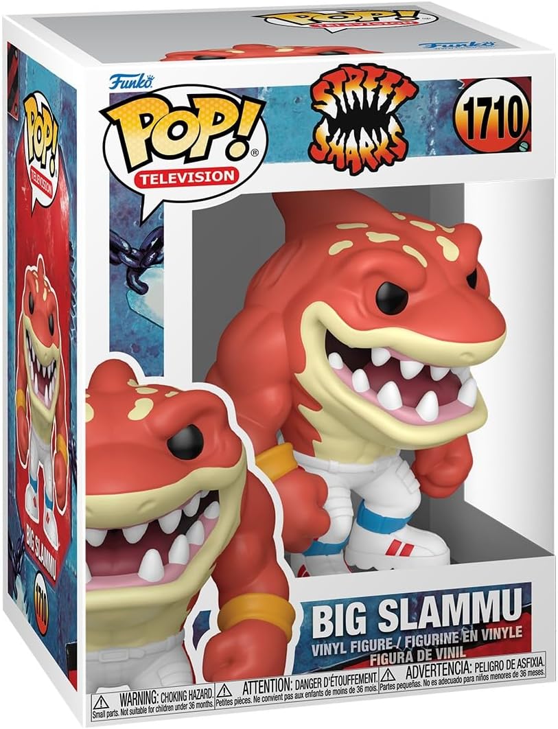 Funko Pop Television Street Sharks - (1710) Big Slammu - Figure 9cm