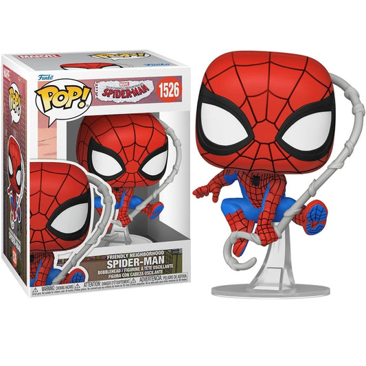 Funko Pop ! Marvel - Spider-Man Neighborhood (1532) Spider-Man (Final Suit) Figure 9cm