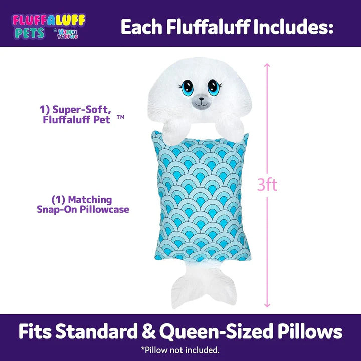 Fluffaluff Pets il Peluche Cuscino 2 in 1 che Ogni Bambino Amerà Giocattolo