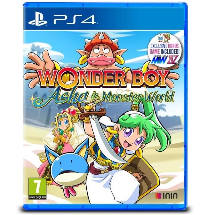 Wonder Boy: Asha In Monster World PS4 PlayStation 4 Game Sealed EU