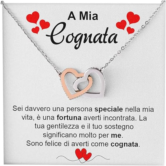 Collana A Mia Cognata - Ti voglio Bene.