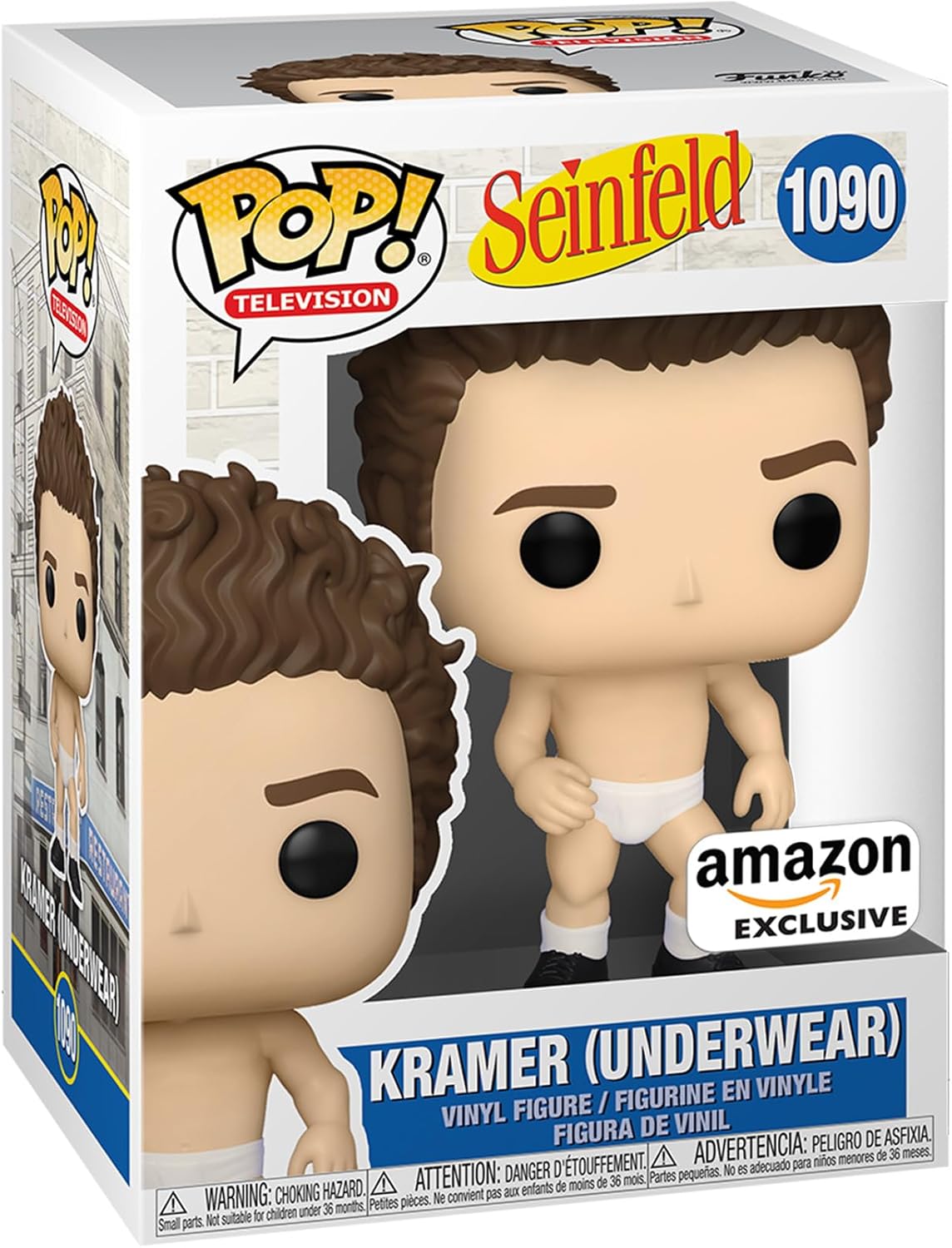 Funko Pop Television Seinfeld - (1090) Kramer (Underwear) - Figure 9cm