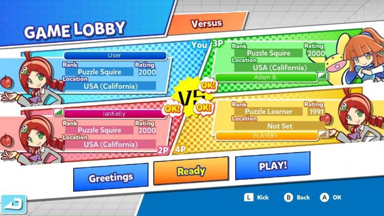 Puyo Puyo Tetris 2 PS4 Launch Edition Italian Game New Sealed EU