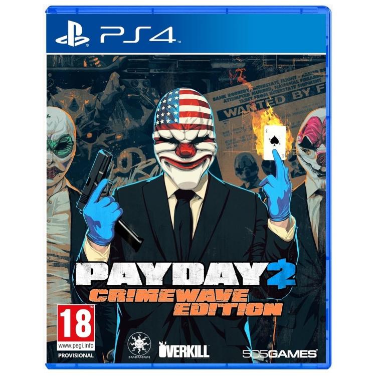 Payday 2 Crimewave Edition PS4 Italian Game PlayStation 4 Video Game PAL ITA