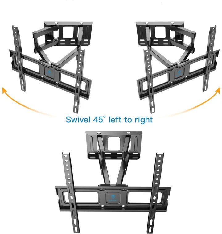 Supporti da Parete Supporto Staffa TV da 32-70 Pollici Full Motion Max VESA 600x400mm e 45kg