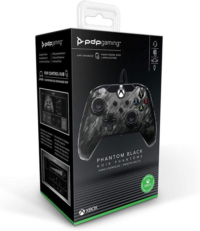CONTROLLER PDP XBOX SERIES X / XBOX ONE UFFICIALE PAD WIRED JOYPAD BLACK CAMO