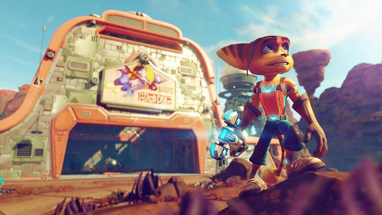 Ratchet & Clank PS4 PlayStation 4 Video Game Italian First Print No Hits