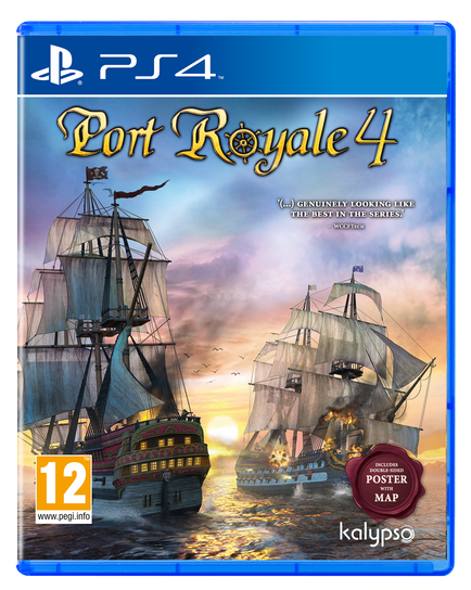 Port Royale 4 PS4 Italian Game PlayStation 4 Strategy Video Game New EU