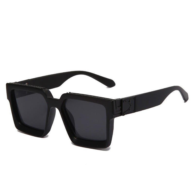 Fashion Big Square Rim Trendy Sunglasses