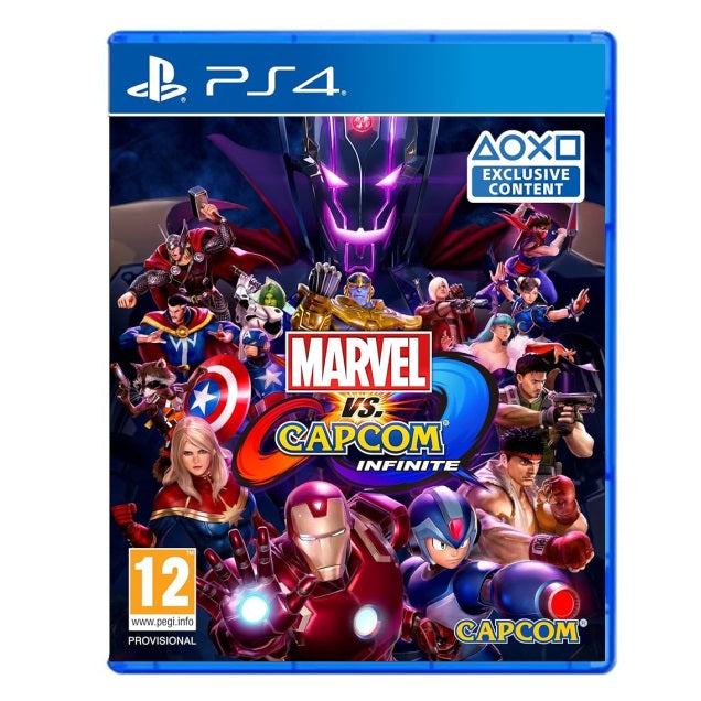 Marvel Vs Capcom Infinite Ps4 PlayStation 4 Game Italian Fighting Street Fighter