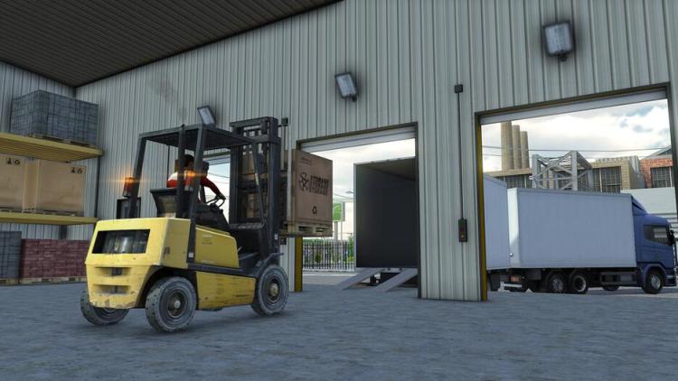 Truck And Logistics Simulator PS4 PlayStation 4 Game Italian Delivery Deliveries