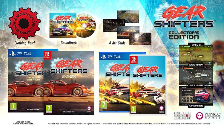 Gearshifters (Collector's Edition) PS4 Video Game PlayStation 4 EU Italian Cars