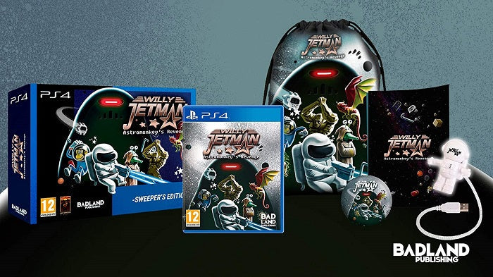 Willy Jetman Astromonkey's Revenge Sweeper's Edition PS4 Bundle Italian Game