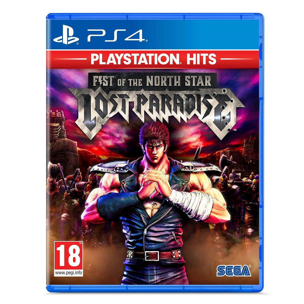 Fist Of The North Star Lost Paradise PS4 Italian Cover PAL New PS HITS