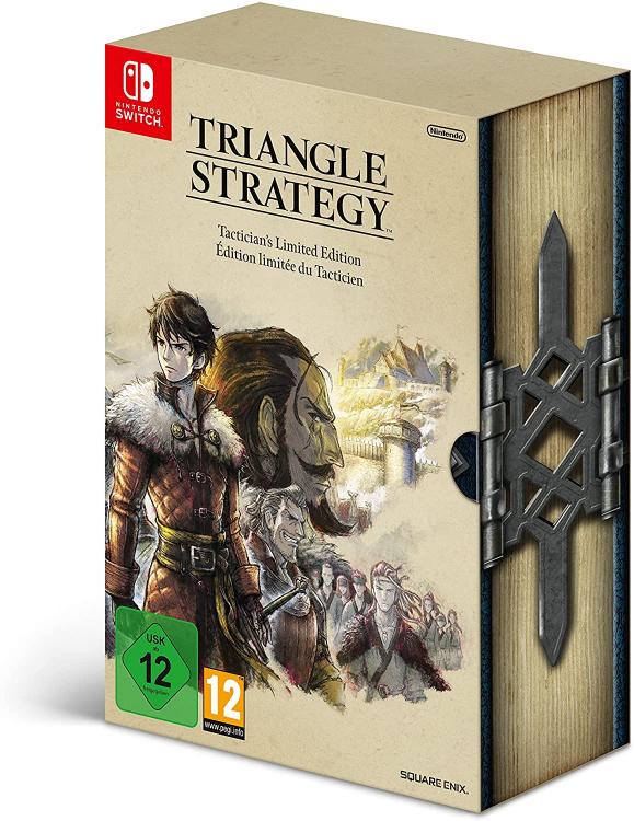 Triangle Strategy Tactician'S Limited Edition Nintendo Switch Italiano Pal Nuovo