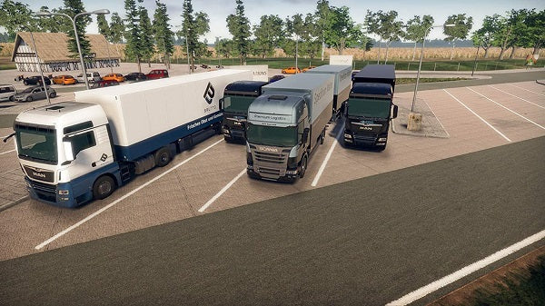 On The Road Truck Simulator PS4 Video Game PlayStation 4 Truck Simulator Italian