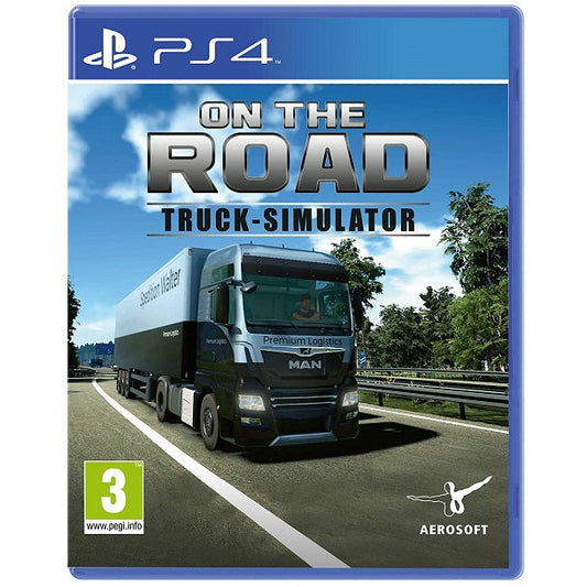 On The Road Truck Simulator Ps4 Videogioco Playstation 4 Simulatore Camion Ita