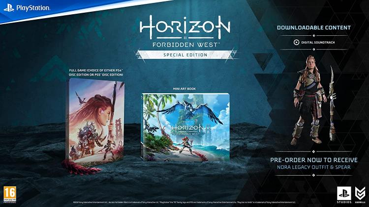 Horizon Forbidden West Special Edition PS4 Italian Game PlayStation 4 PAL