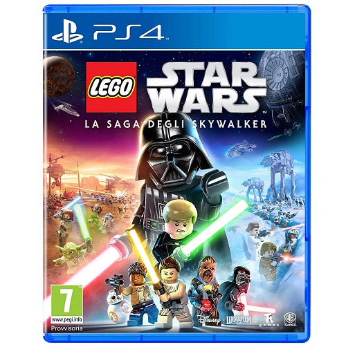 Lego Star Wars: The Skywalker Saga PS4 PlayStation 4 Game Italian New